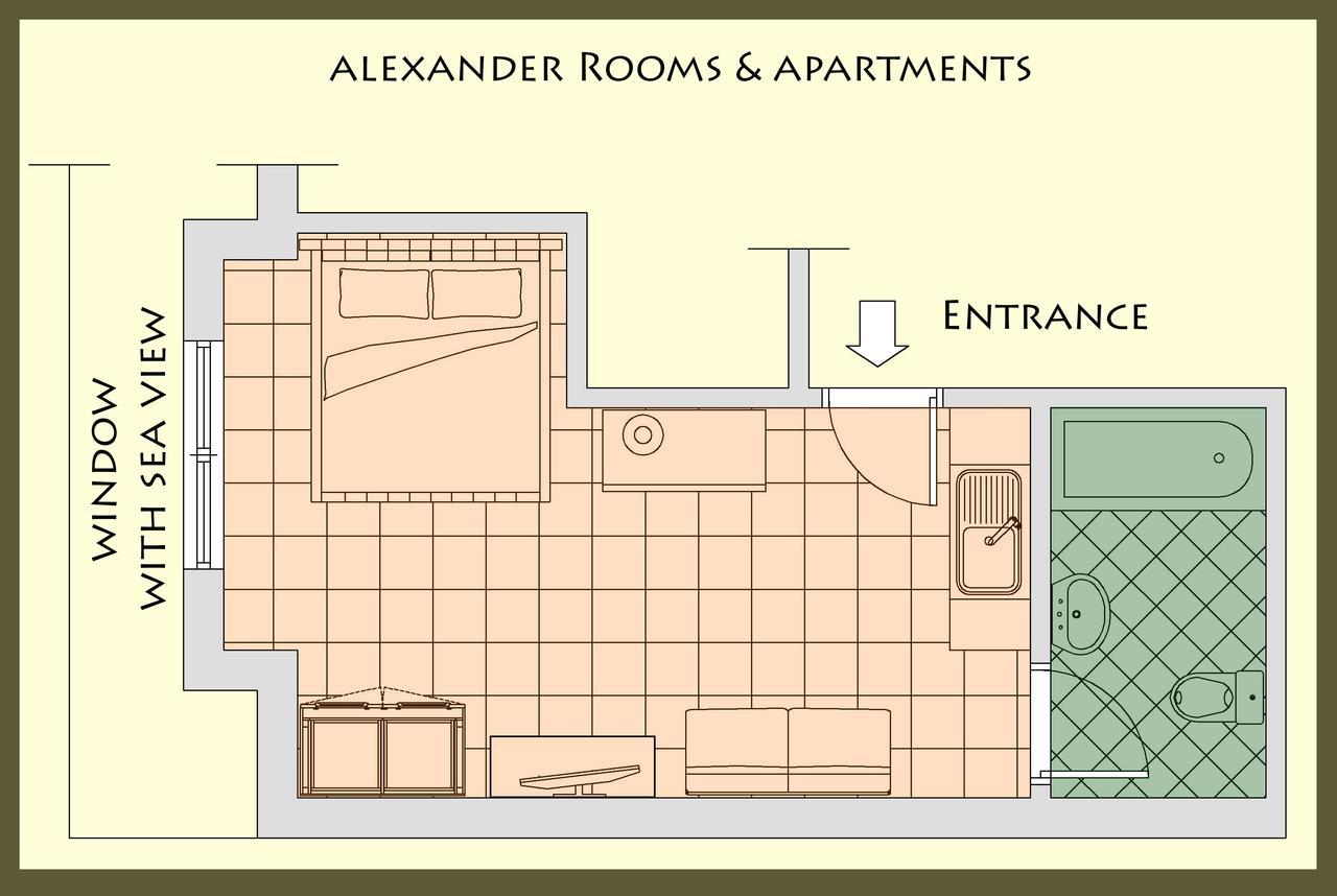 Alexander Rooms & Apartments Igoumenitsa Quarto foto